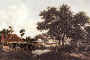 The Water Mill Meindert Hobbema